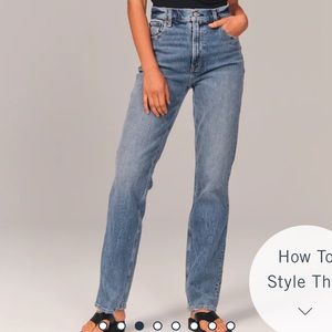 Abercrombie & Fitch 90’s Straight leg jeans